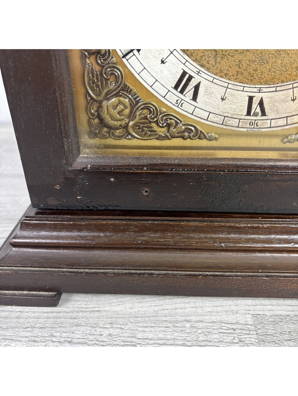 Seth Thomas Legacy 3W Winchester Mantel Clock 1313-000, No Key - Picture 7 of 16